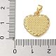 Rack Plating Brass Pave Shell Pendants(KK-K392-52G)-3