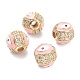 Brass Micro Pave Cubic Zirconia Beads(ZIRC-A019-16G-A01)-3