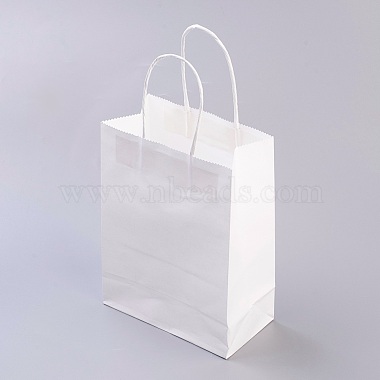 Pure Color Kraft Paper Bags(AJEW-G020-D-03)-2
