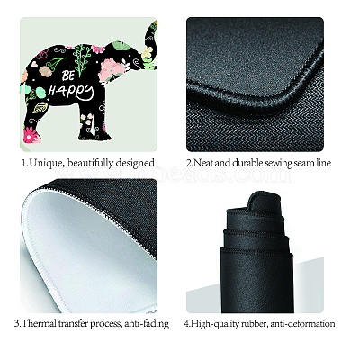 Rubber with Cloth Mouse Pad(AJEW-WH0187-015)-3