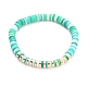 Handmade Polymer Clay Heishi Beads Jewelry Sets(SJEW-JS01136-04)-2