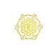 Chakra Brass Self Adhesive Decorative Stickers(WG60667-32)-1