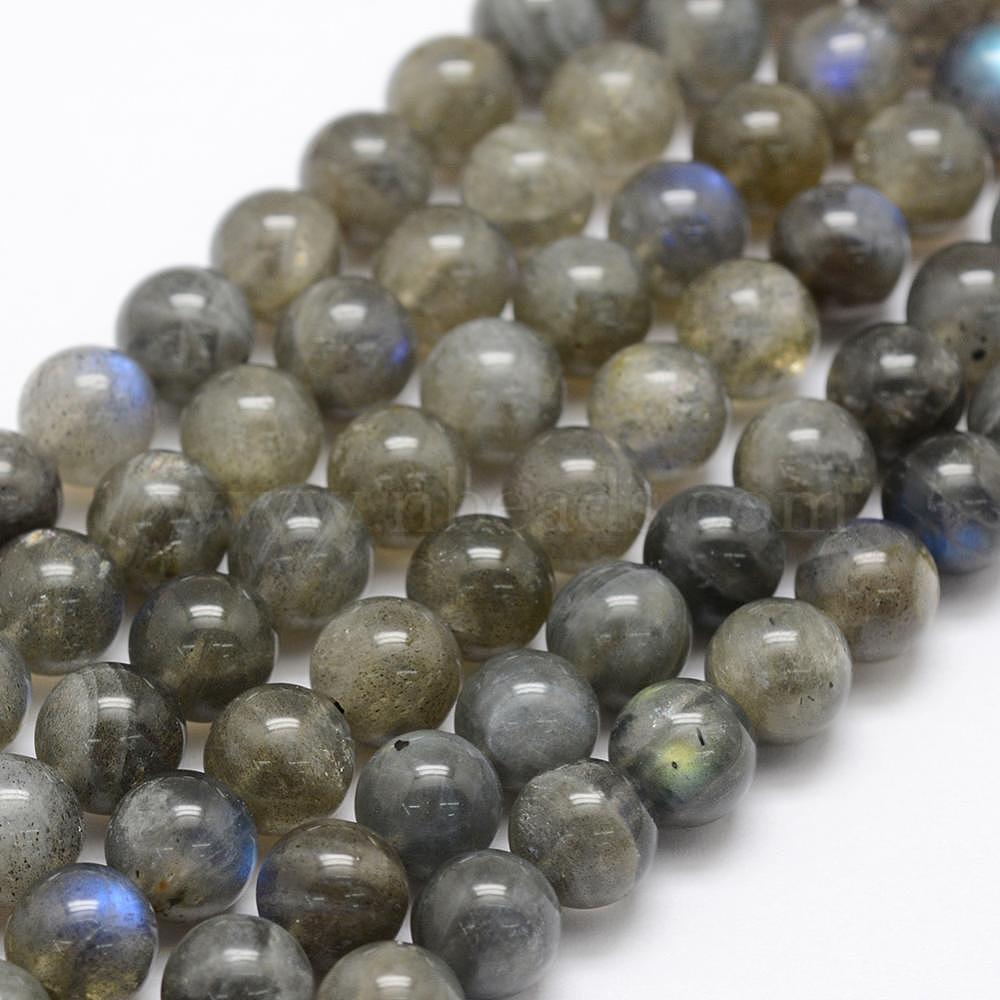 13 Inches Natural Labradorite Round Shape Drilled Beads Strand Details about   146.00 Cts 