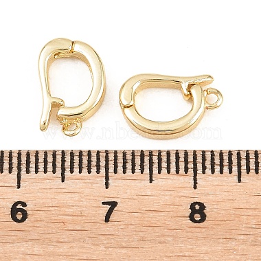 Brass Brass Enhancer Shortener Pendant Bails(KK-P353-20G)-3