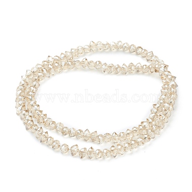 Electroplate Glass Beads Strands(GLAA-A001-02A-PL01)-2