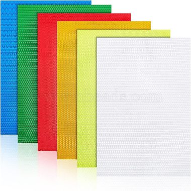 Mixed Color Plastic Stickers