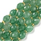 Natural Green Aventurine Beads Strands(G-N342-42)-1