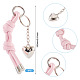 Imitation Leather & Plastic Keychains(KEYC-TAC00081)-3
