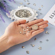 Jewelry 90Pcs 9 Style 304 Stainless Steel Charms(STAS-PJ0001-41)-6