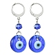 Evil Eye Glass Leverback Earrings(EJEW-JE05573-02)-1