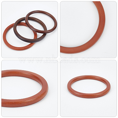 wadorn 6шт. 3 стили деревянные круглые ручки для сумок в форме кольца(FIND-WR0007-90)-4