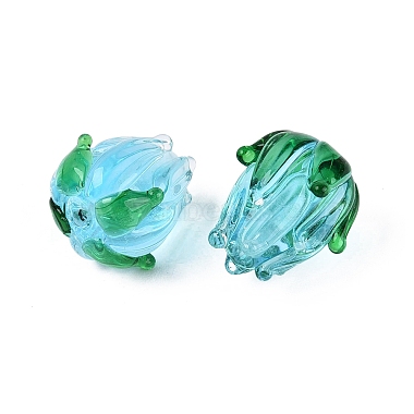 Handmade Lampwork Beads(LAMP-N042-02D)-2