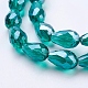 Electroplate Glass Beads Strands(EGLA-R008-15x10mm-M)-3