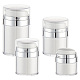 4Pcs 4 Styles Plastic Airless Pump Jars(AJEW-OC0004-48)-1