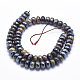 Electroplate Natural Tiger Eye Beads Strands(G-K256-01C)-2
