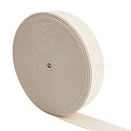 Ultra Wide Thick Flat Elastic Band, Webbing Garment Sewing Accessories, PapayaWhip, 30mm(X1-EC-WH0016-A-S007)