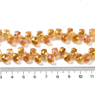 Full Rainbow Plated Electroplate Beads Strands(EGLA-H104-09A-FR02)-4