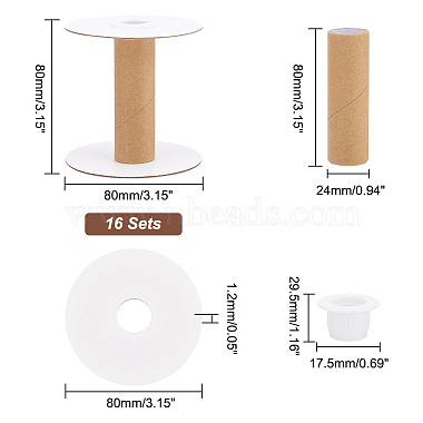 Elite Paper Thread Winding Bobbins(TOOL-PH0001-67C)-2