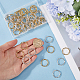 80Pcs 2 Colors Alloy Linking Rings(FIND-SC0008-50)-3