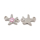 Evil Eye Alloy Enamel Connector Charms(PALLOY-I217-13P)-2