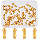 40Pcs Steel Nipple Stud Rivets(FIND-FH0008-02G)-1