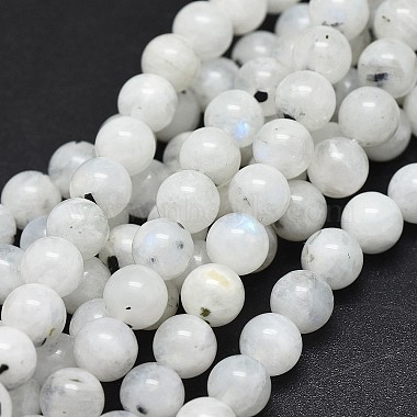 7mm Round Moonstone Beads