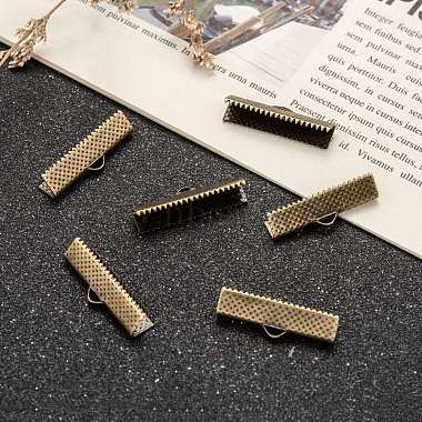 Iron Ribbon Crimp Ends(E182Y-NFAB)-5