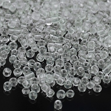 3mm White Glass Beads
