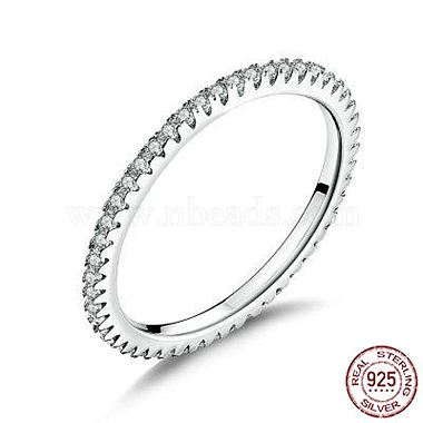 Clear Sterling Silver Finger Rings