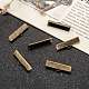 Iron Ribbon Crimp Ends(E182Y-NFAB)-5