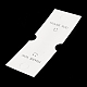 Складные бумажные карточки для демонстрации ювелирных изделий с отверстием для подвешивания(CDIS-M005-26)-4