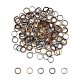 Mixed Color Iron Split Rings(JRD8MM-M)-1