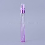 Glass Spray Bottles, Perfume Bottle, Purple, 11.78x1.4cm, Capacity: 10ml(MRMJ-WH0056-28A)