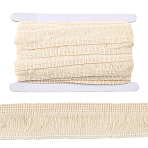 10 Yards Cotton Ribbon, for Clothes Accessories, Old Lace, 1-3/8 inch(35mm)(OCOR-GF0005-48B)