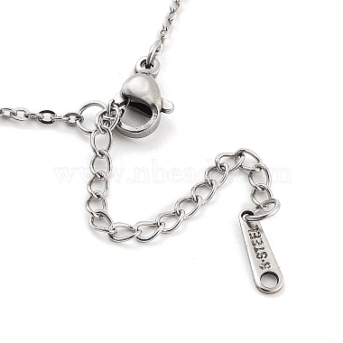 Non-Tarnish 304 Stainless Steel Pendant Necklaces(NJEW-P306-03P)-3