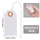 100Pcs Paper Blank Gift Hanging Tags(ODIS-WH0020-94)-2