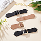 4Pcs 2 Colors Leather Sew on Toggle Buckles(FIND-FG0001-90)-5