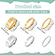 2 Sets 2 Colors 304 Stainless Steel Plain Band Rings Set for Women(RJEW-AN0001-20)-2