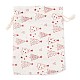 Christmas Theme Cotton Fabric Cloth Bag(ABAG-H104-B02)-2