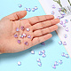100Pcs Eco-Friendly Transparent Acrylic Beads(TACR-YW0001-07D)-8