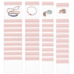 40Pcs 4 Styles Plastic Self-Adhesive Packing Bags, Mailing Bags, Rectangle, Pink, 8~11x7~11.7x0.25mm, 10pcs/style(OPP-OC0001-04A)