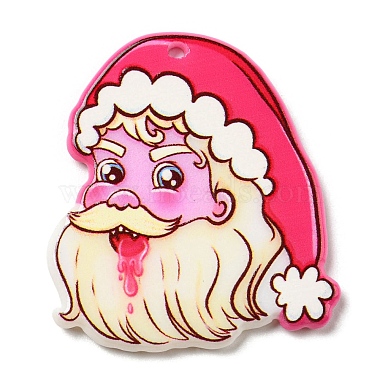 Santa Claus Acrylic Pendants