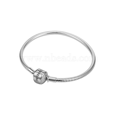 TINYSAND Rhodium Plated 925 Sterling Silver Bracelet Making(TS-B-067-23)-2