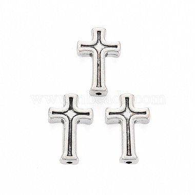 Antique Silver Cross Alloy Beads
