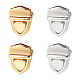 WADORN&reg 4 Sets 2 Colors Zinc Alloy Lock Catch(FIND-WR0004-13)-1