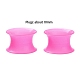 32 pièces 16 couleurs silicone mince oreille jauges chair tunnels bouchons(FIND-YW0001-17C)-2