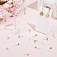 Brass Stud Earring Findings(KK-BBC0028-29B)-4