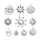 10 pendentifs en alliage de style tibétain(FIND-G077-04AS)-1