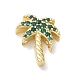 Brass with Emerald Rhinestone Beads(CU-CBAEC29-02G)-1