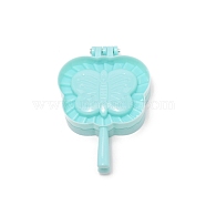 Butterfly Shaped Plastic Dumplings Making Molds, for Mold Kitchen Tool Baking Accessories, Pale Turquoise, 106x73x26mm, Inner Diameter: 38x51mm(DIY-WH0260-99A)